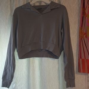 John Halt Long sleeve crop top